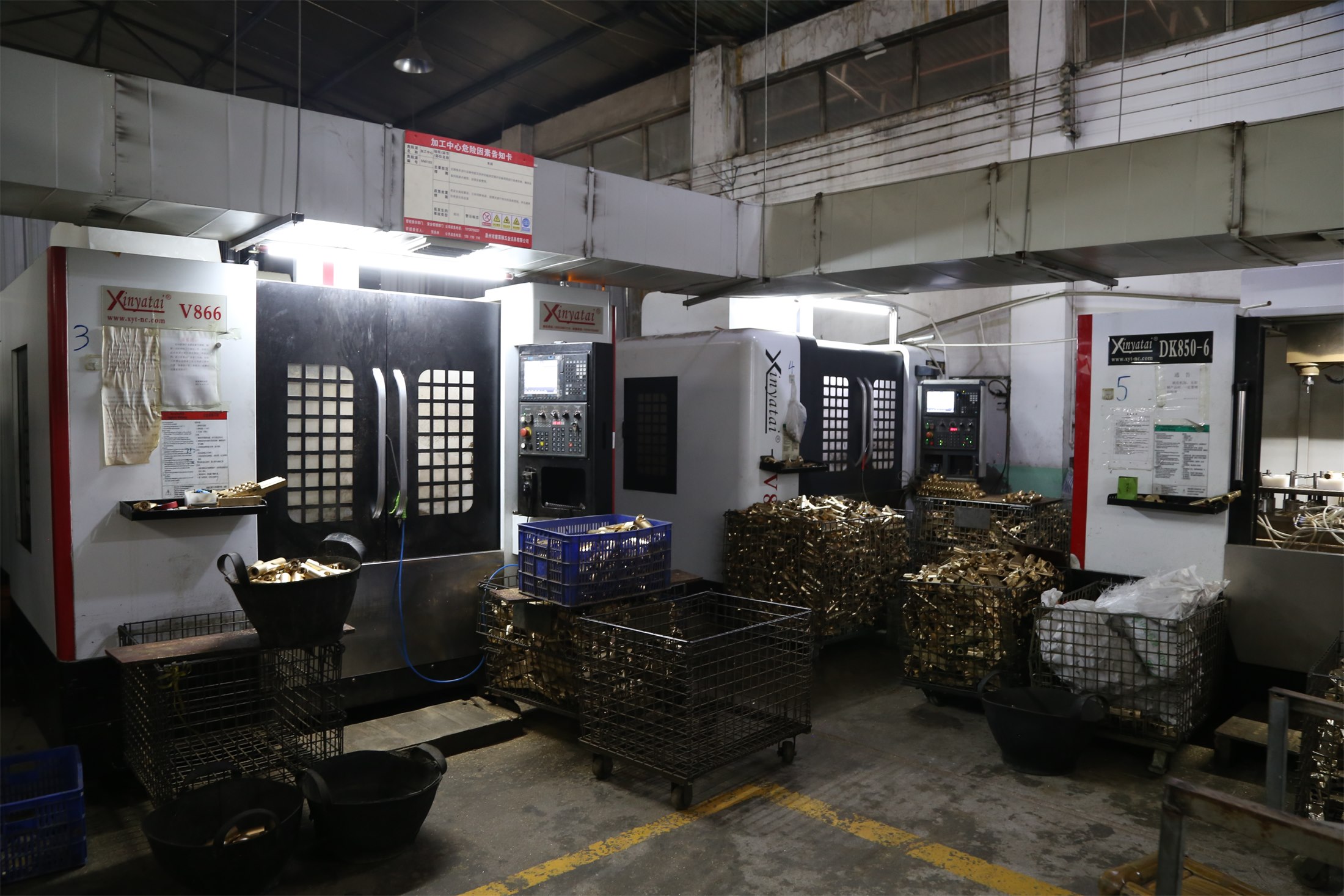 FYASSI CNC machining workshop